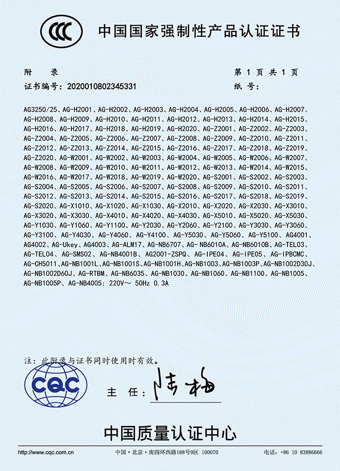 国家强制认证产品证书-1-2